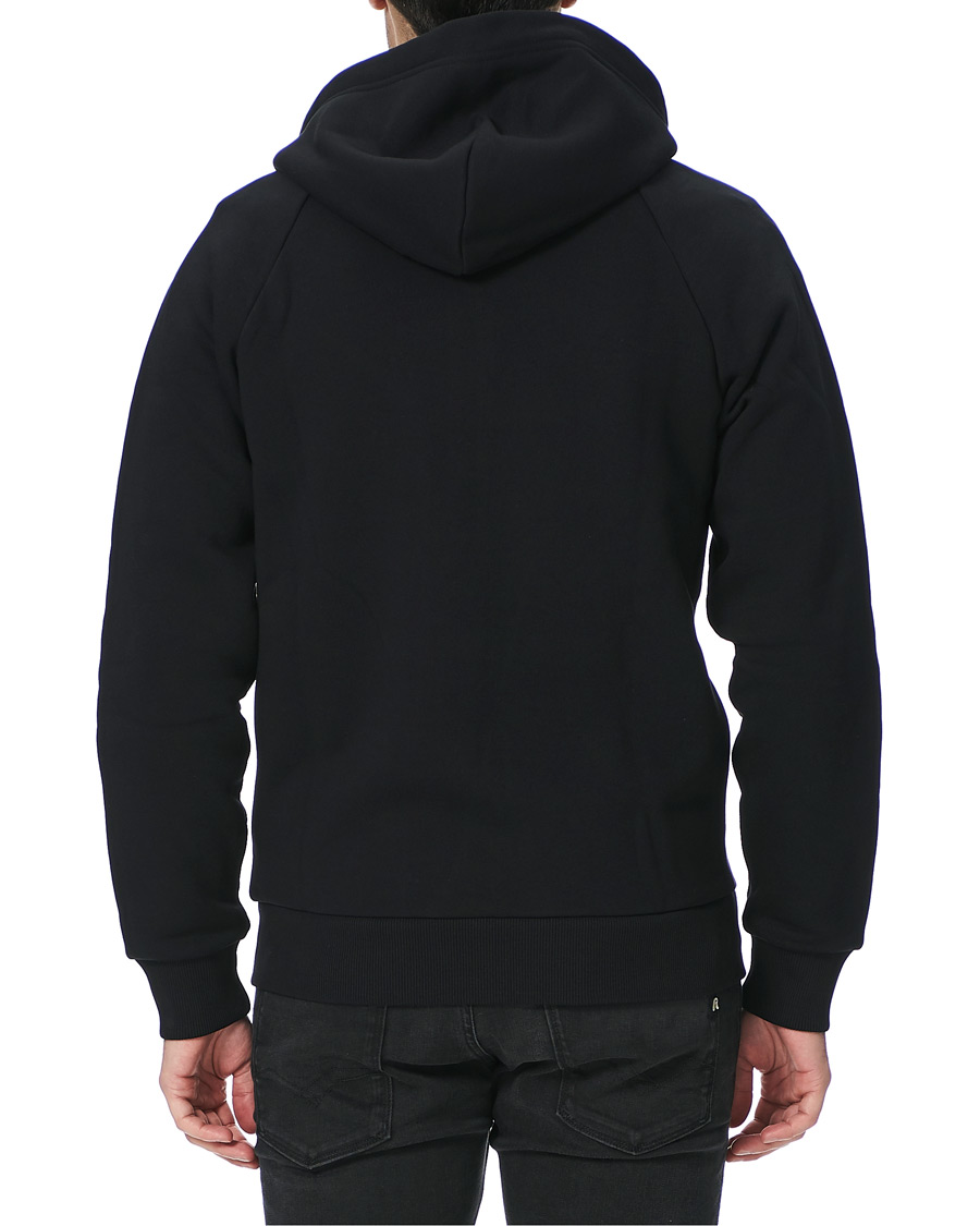 Peak Performance Original Logo Full Zip Hoodie Black at CareOfCarl.com