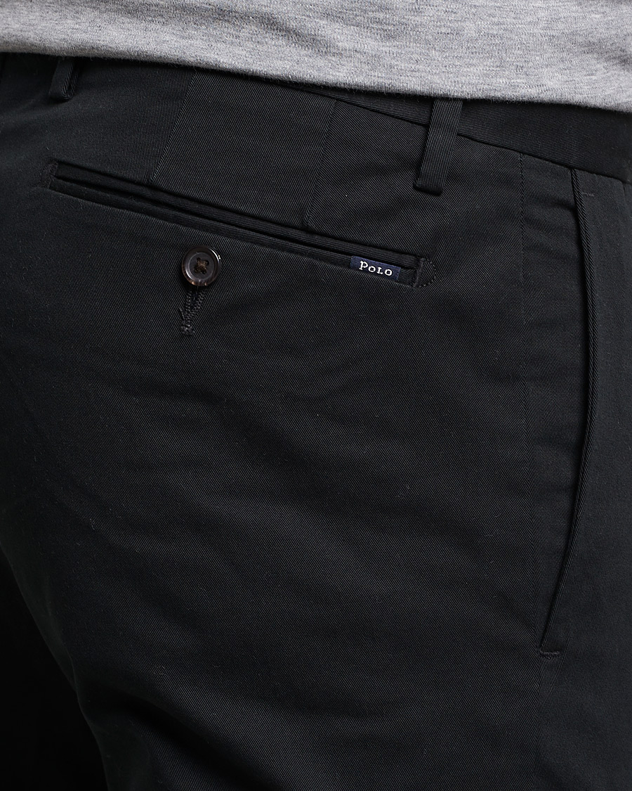 Black 2024 polo chinos