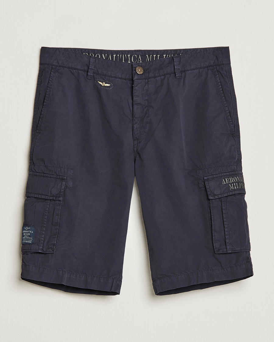 Aeronautica Militare BE066 Cargo Shorts Navy at CareOfCarl