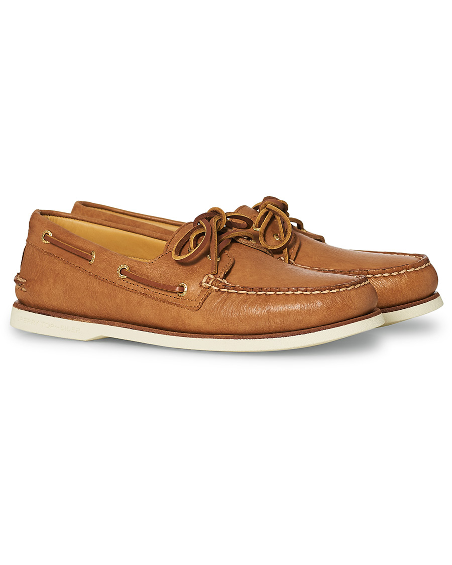 Men's gold cup authentic hot sale original chevre boat shoe