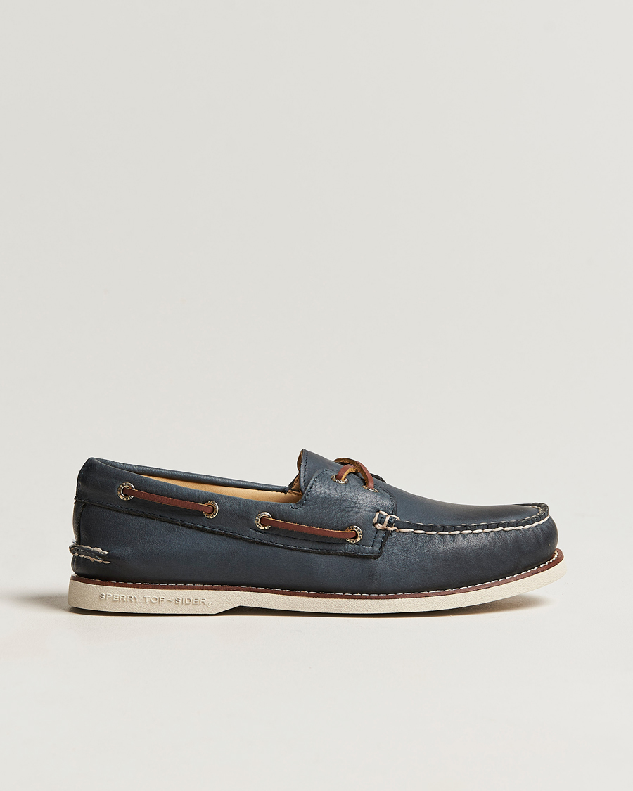 Sperry Gold Cup Authentic Original Boat Shoe Navy at CareOfCarl