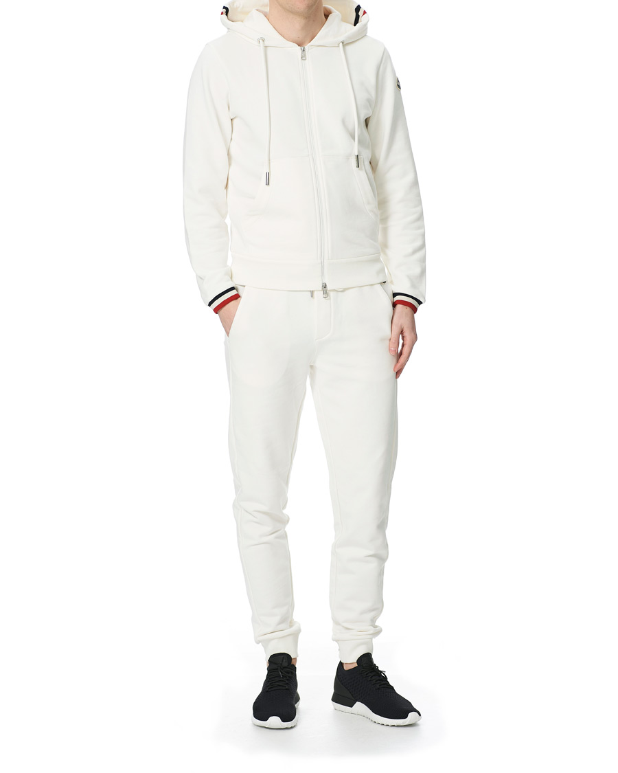 Moncler Maglia Full Zip Hoodie Off White at CareOfCarl