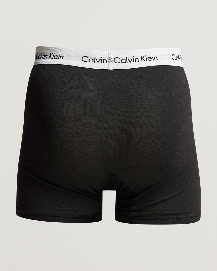 Calvin Klein Cotton Stretch 3 Pack Boxer Breif Black at CareOfCarl