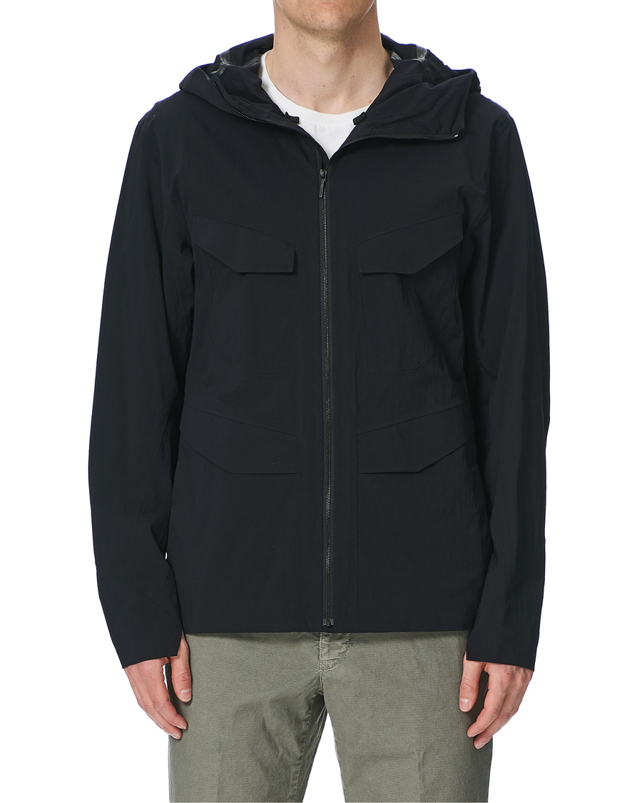 Arc'Teryx Veilance Spere LT Hooded Jacket Black at CareOfCarl.com