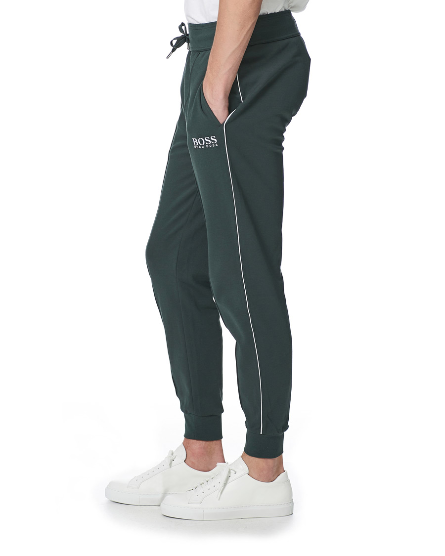 BOSS Tracksuit Sweatpants Dark Green at CareOfCarl