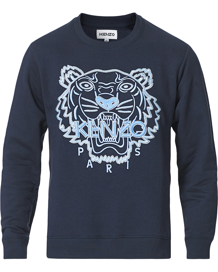 Kenzo navy tiger on sale sweatshirt