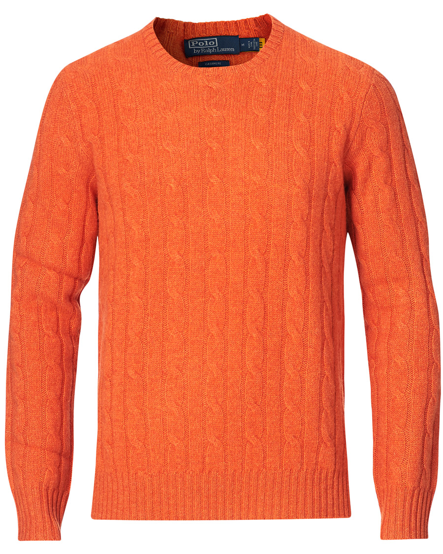 Polo orange outlet sweater