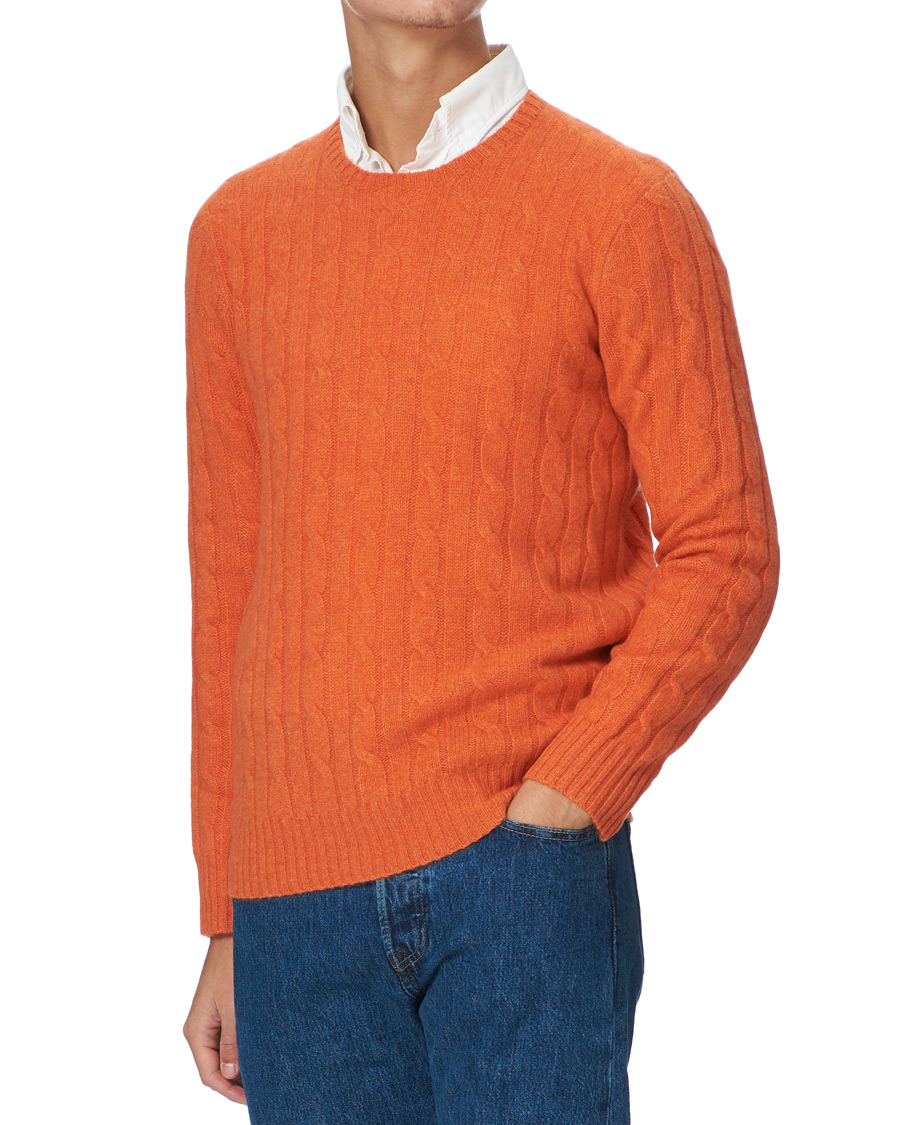 Polo orange cheap sweater