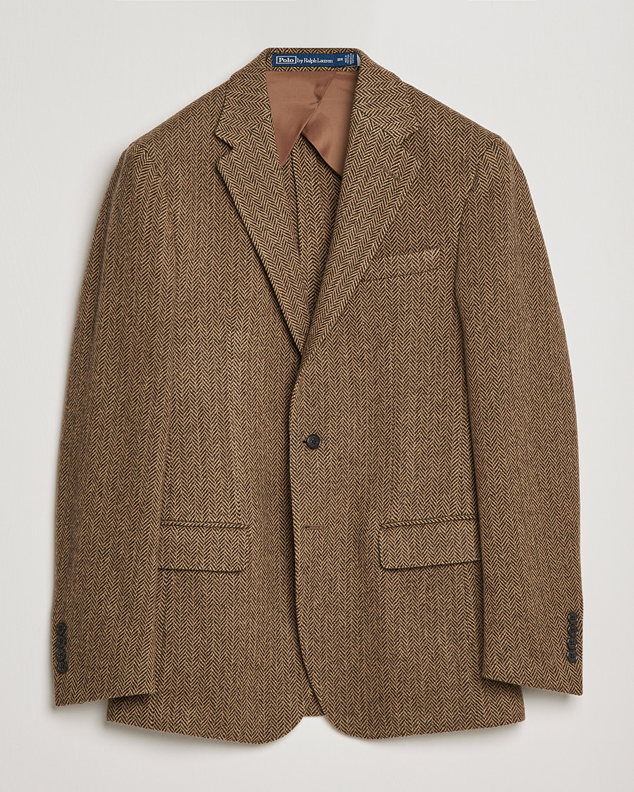 Polo Ralph Lauren Herringbone Sportcoat Brown at 