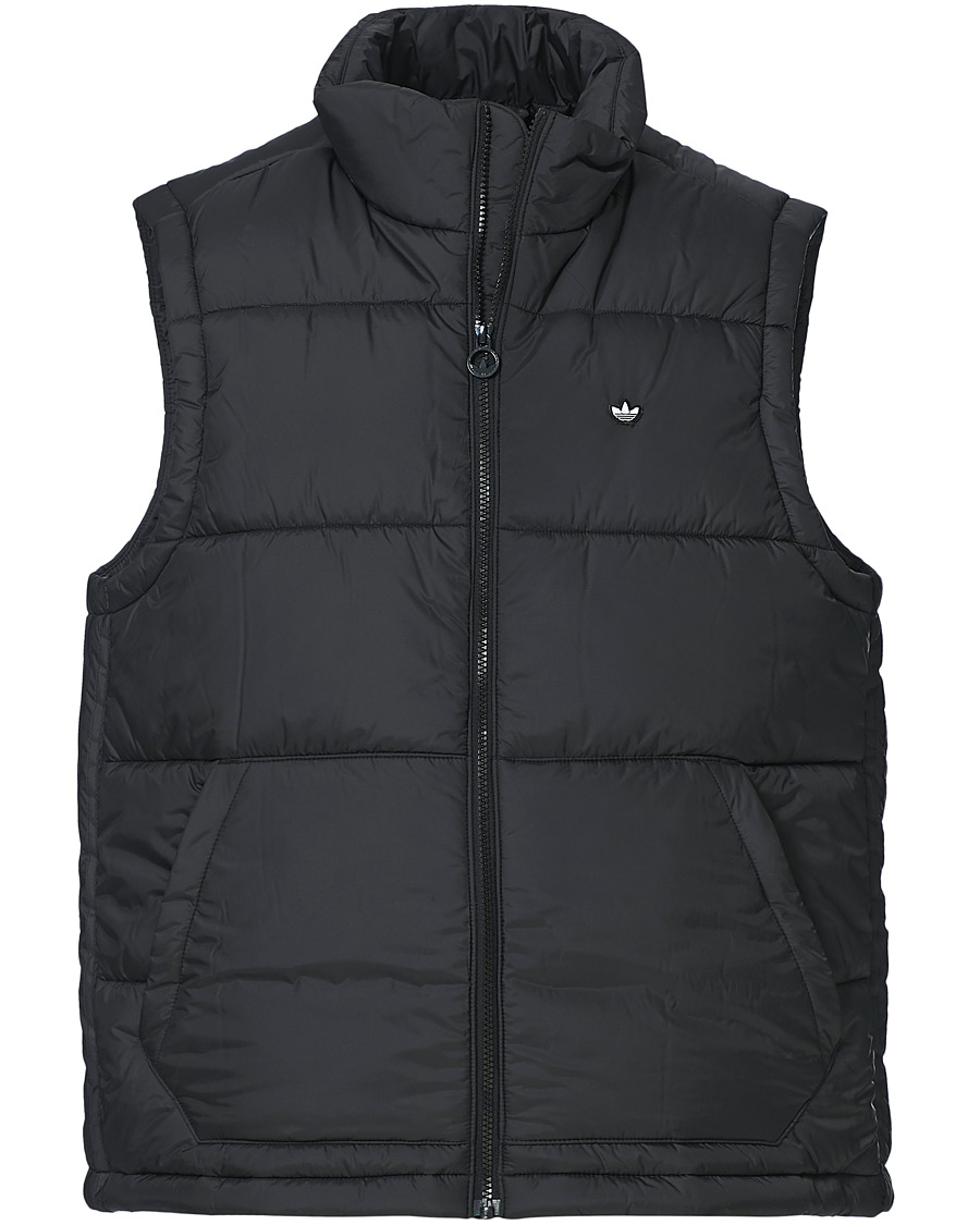 adidas Originals Padded Vest Black at CareOfCarl.com