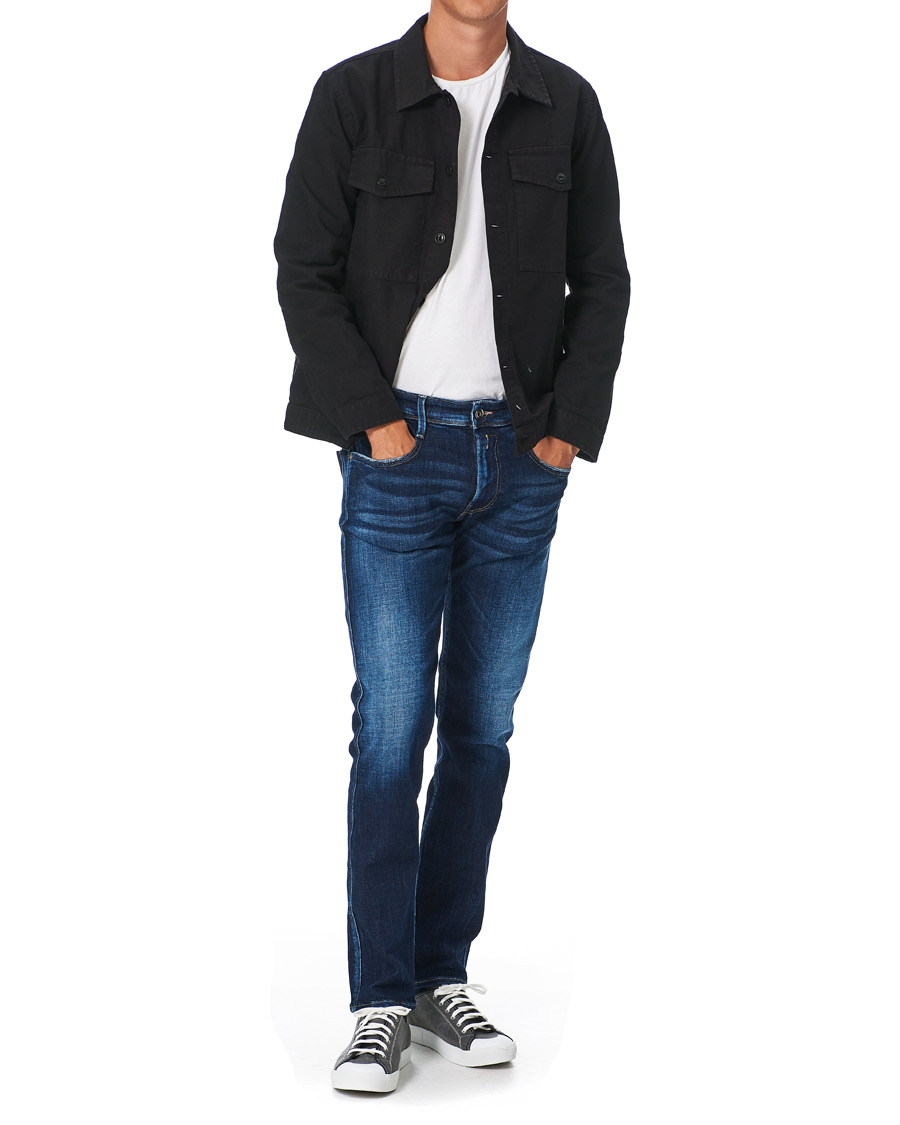 Nudie Jeans Colin Canvas Overshirt Black at CareOfCarl.com