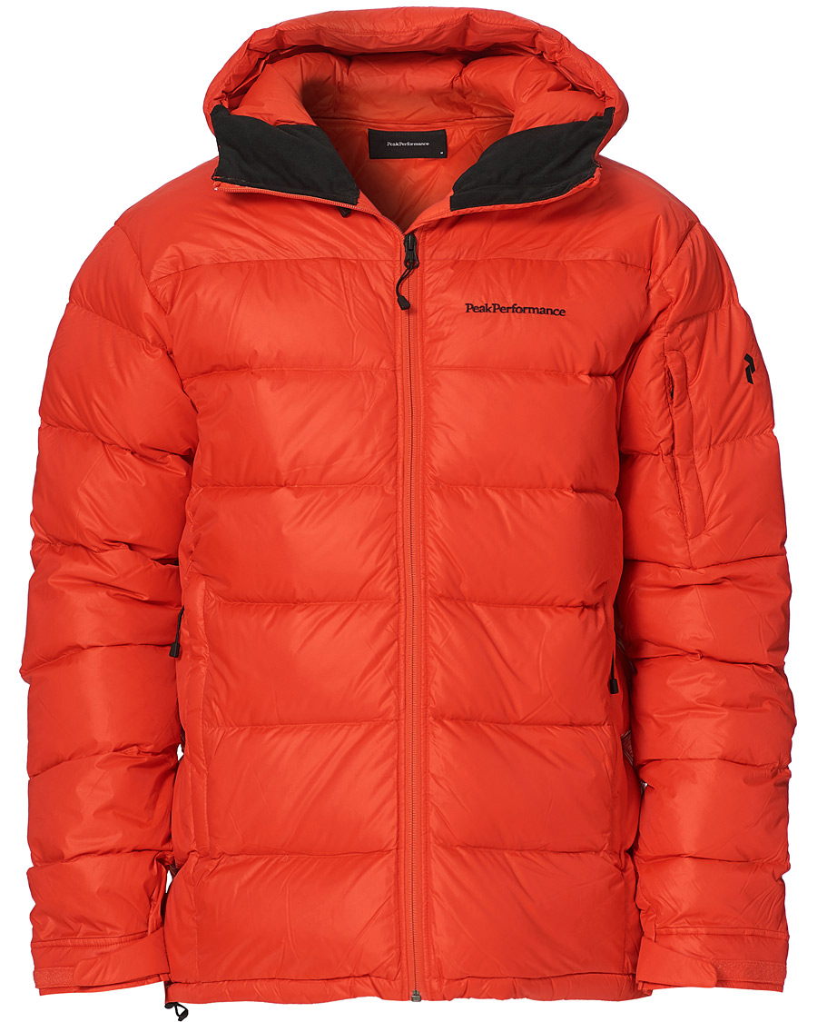 Men's pertex frost sale down hooded jacket