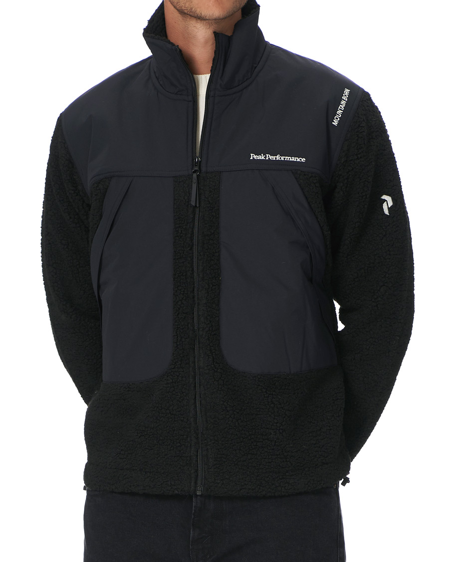 Peak Performance Vipe 95 Pile Jacket Black at CareOfCarl.com