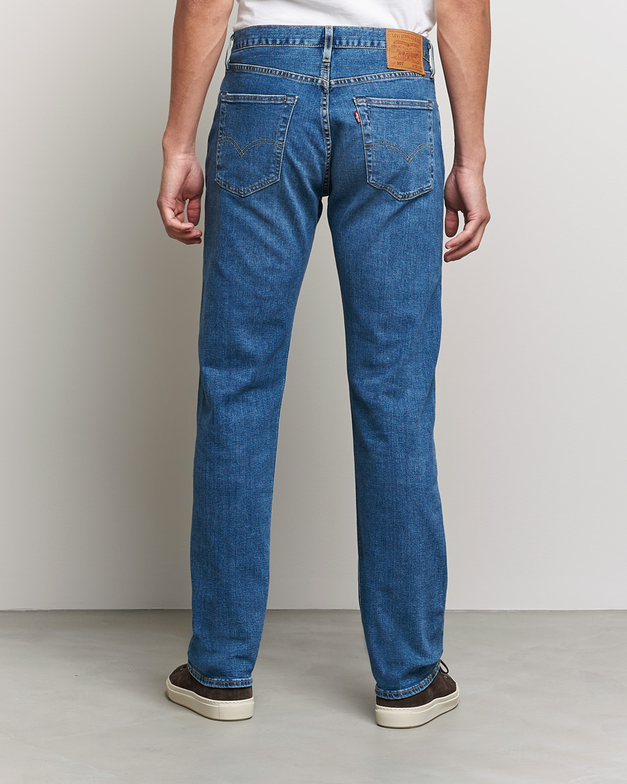 Levi's 501 Original Fit Stretch Jeans Bulldog Indigo Mask at