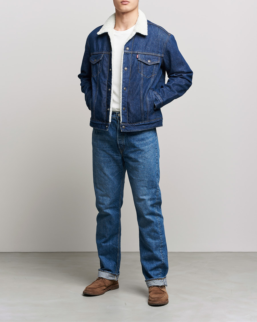 Polo Ralph Lauren Icon Trucker Denim Jacket Earlton Blue at CareOfCarl.com