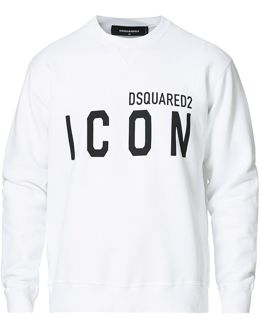 Dsquared icon store sweatshirt white