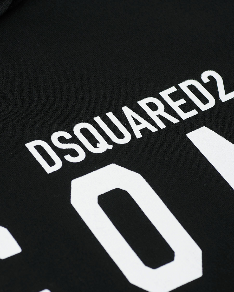 Dsquared2 Icon Logo Hoodie Black at CareOfCarl.com