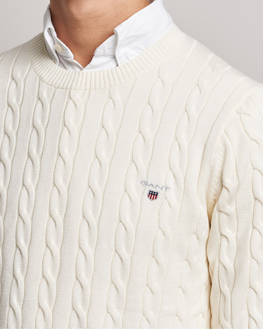 gant cable knit cardigan