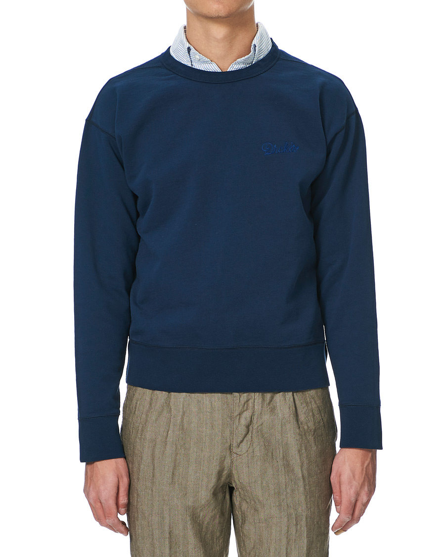 Drake s Sweatshirt Solid Navy at CareOfCarl