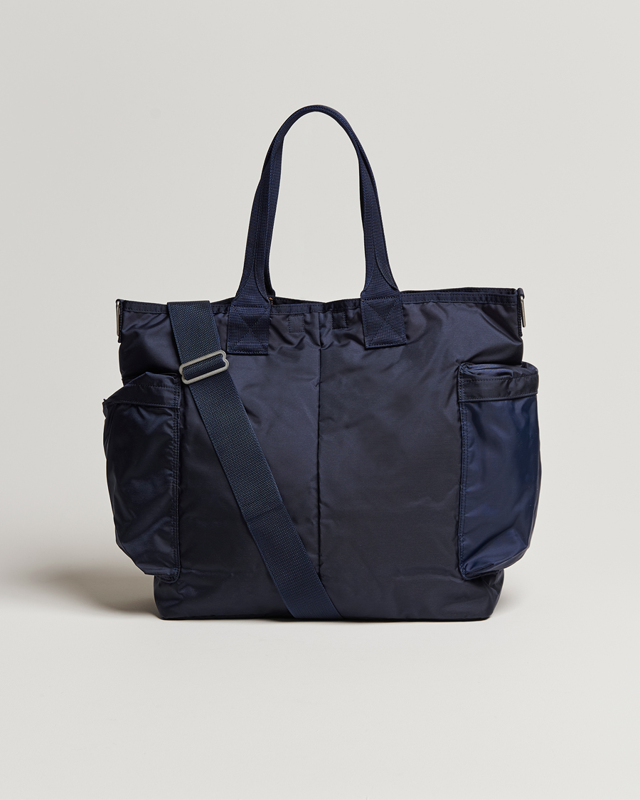 Porter-Yoshida & Co. Force 2Way Tote Bag Navy Blue at