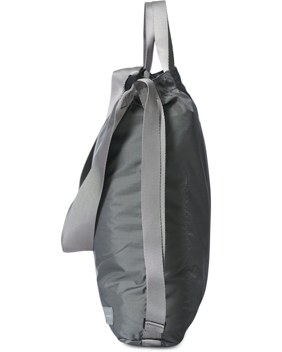 Porter-Yoshida & Co. Flex 2Way Shoulder Bag Grey at CareOfCarl.com