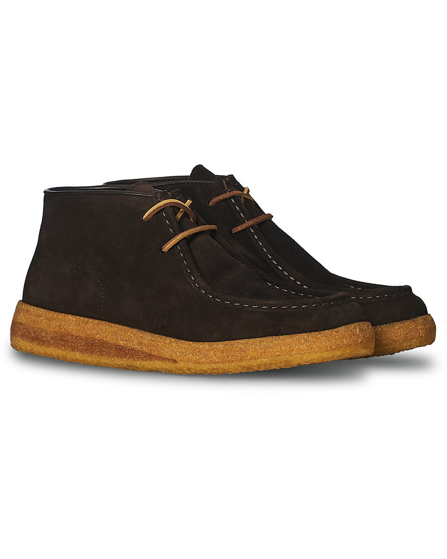 Astorflex Rampiflex Ankle Boot Dark Brown Suede at CareOfCarl