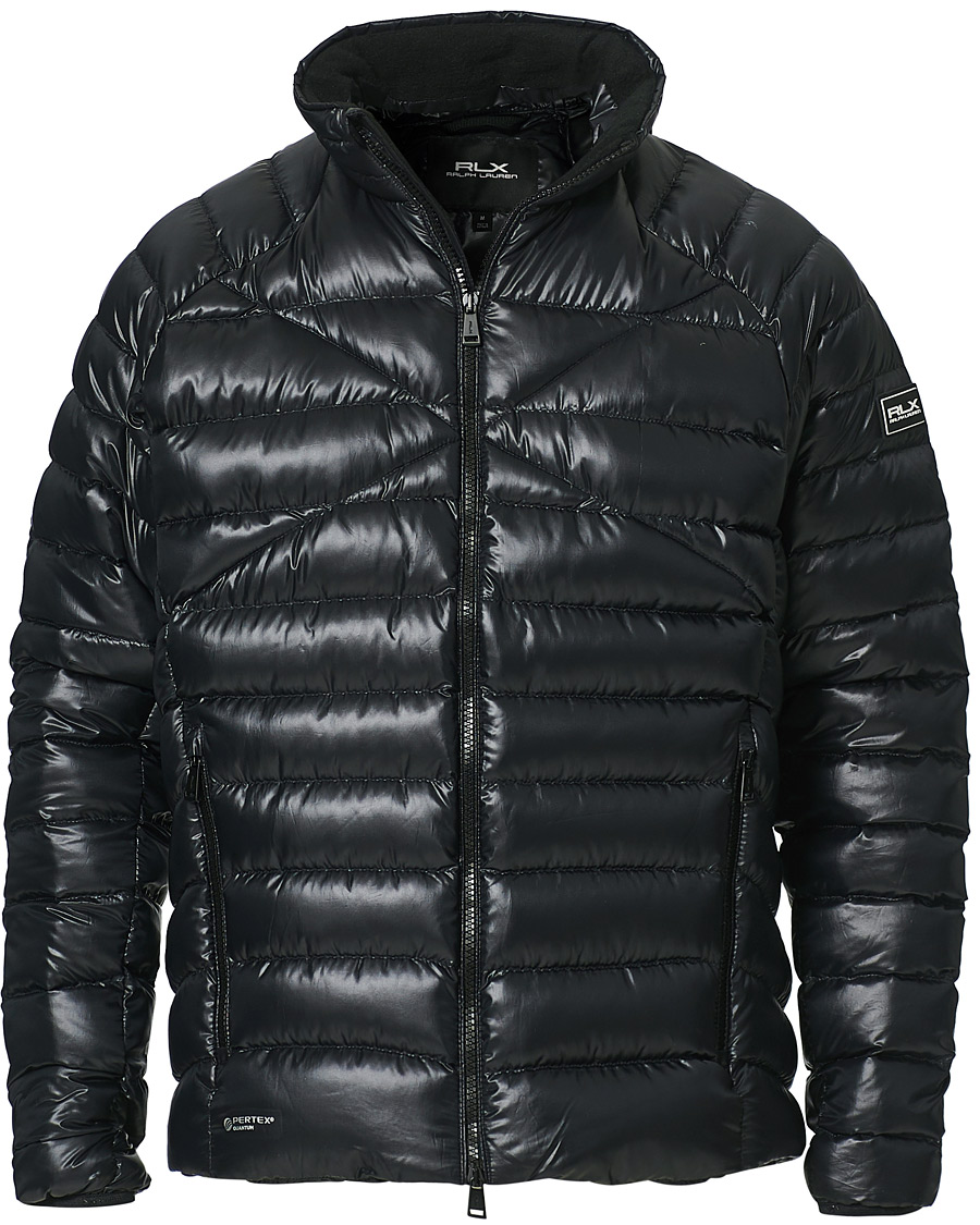 RLX Ralph Lauren Macoy Down Jacket Polo Black at CareOfCarl.com