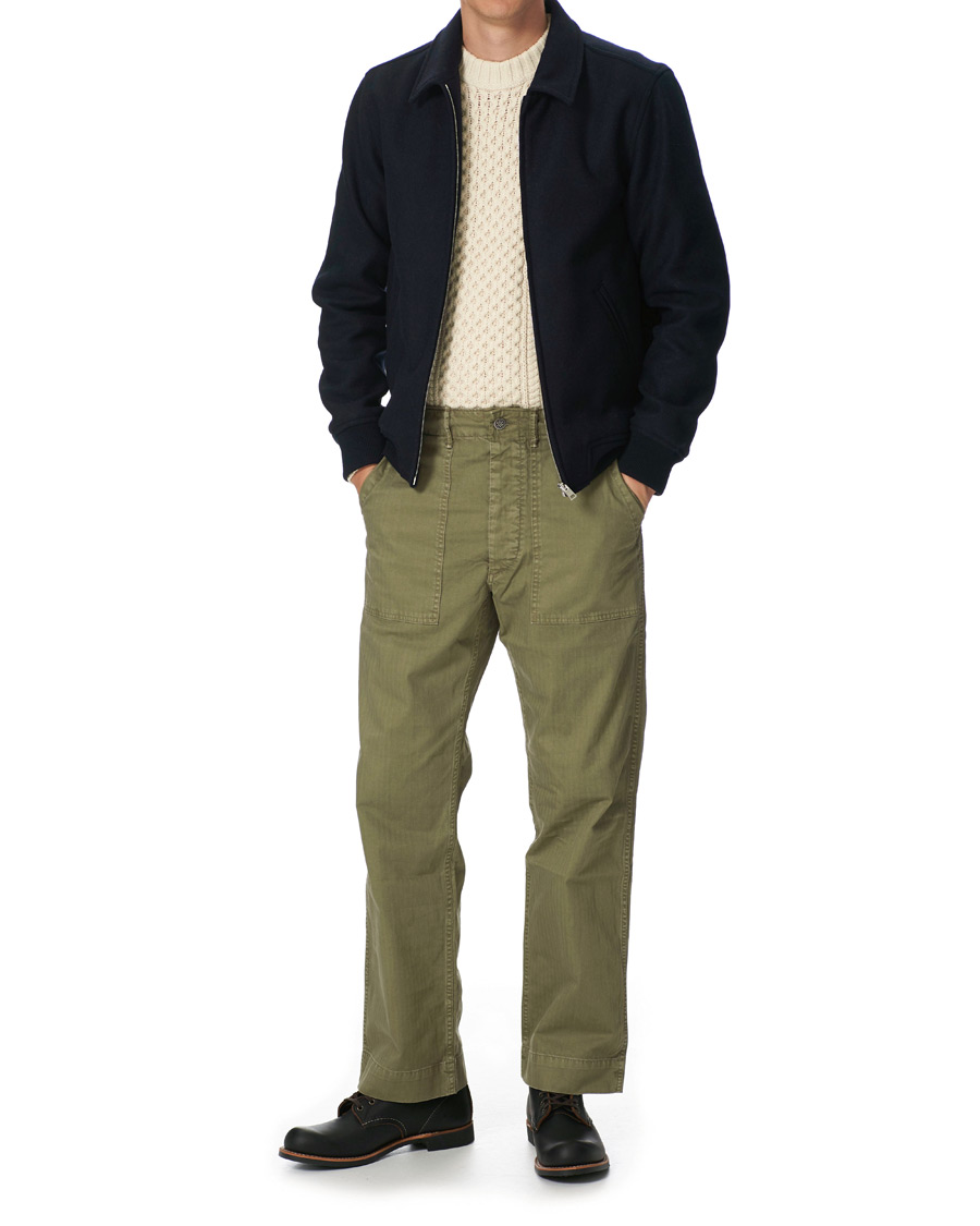 RRL Army Utility Pant Brewster Green at CareOfCarl.com