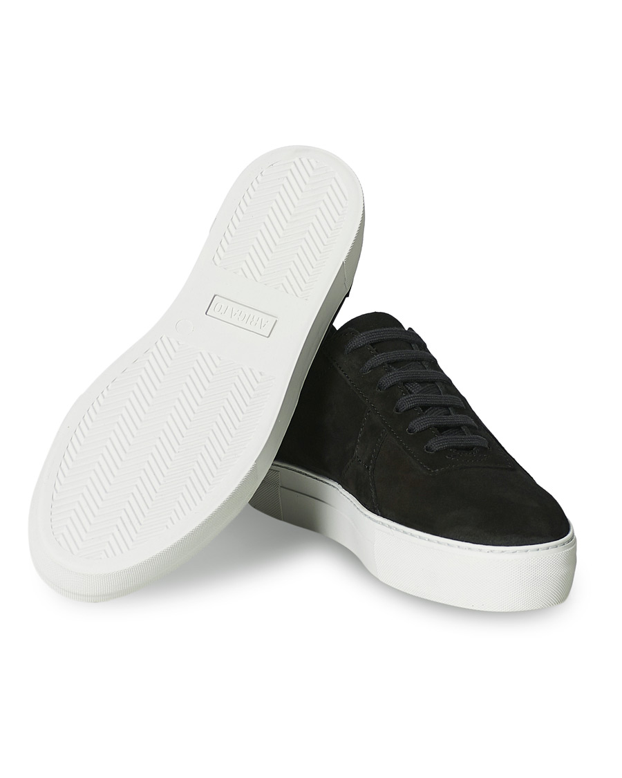 Axel Arigato Platform Sneaker Black Suede at CareOfCarl