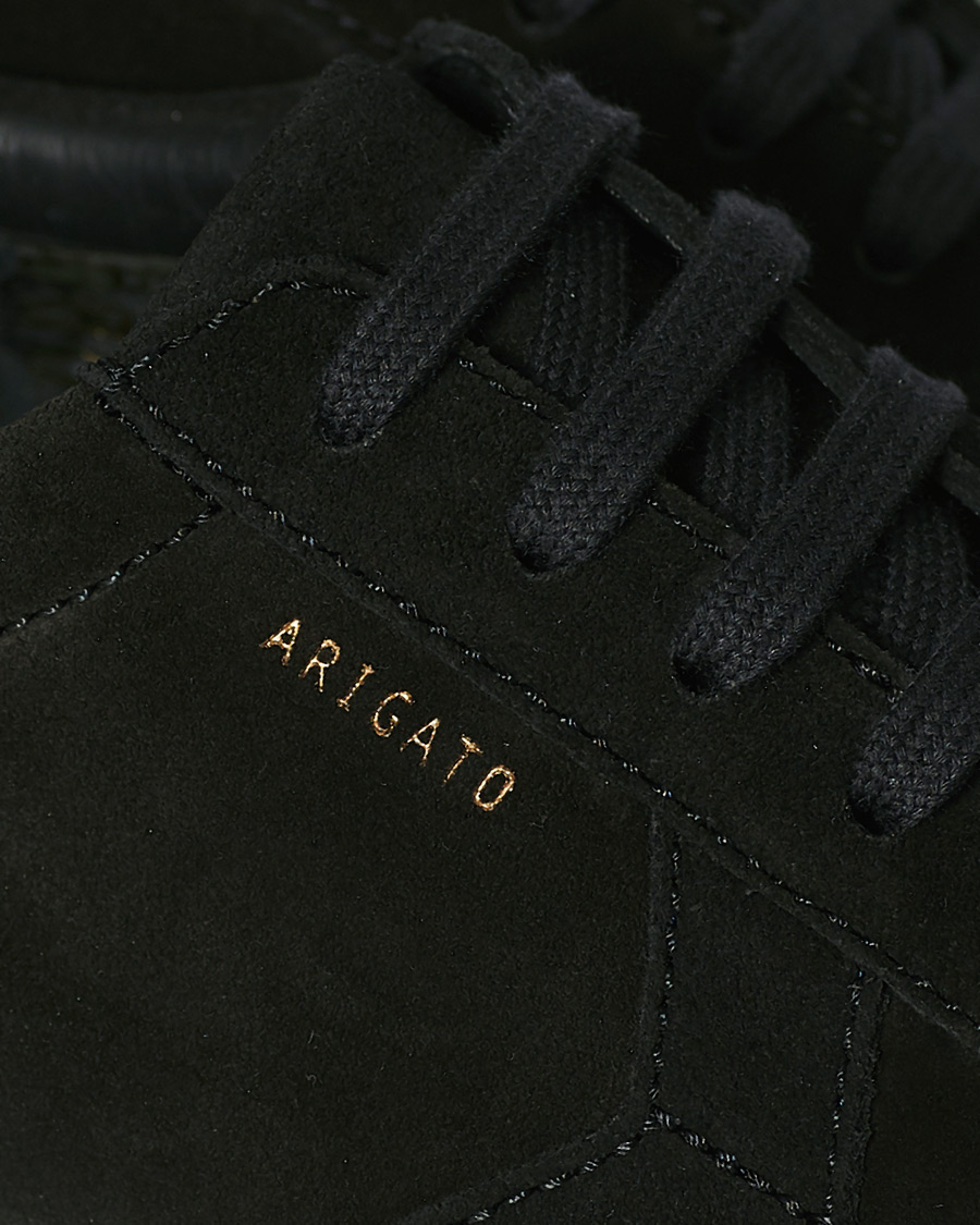 Axel Arigato Platform Sneaker Black Suede at CareOfCarl