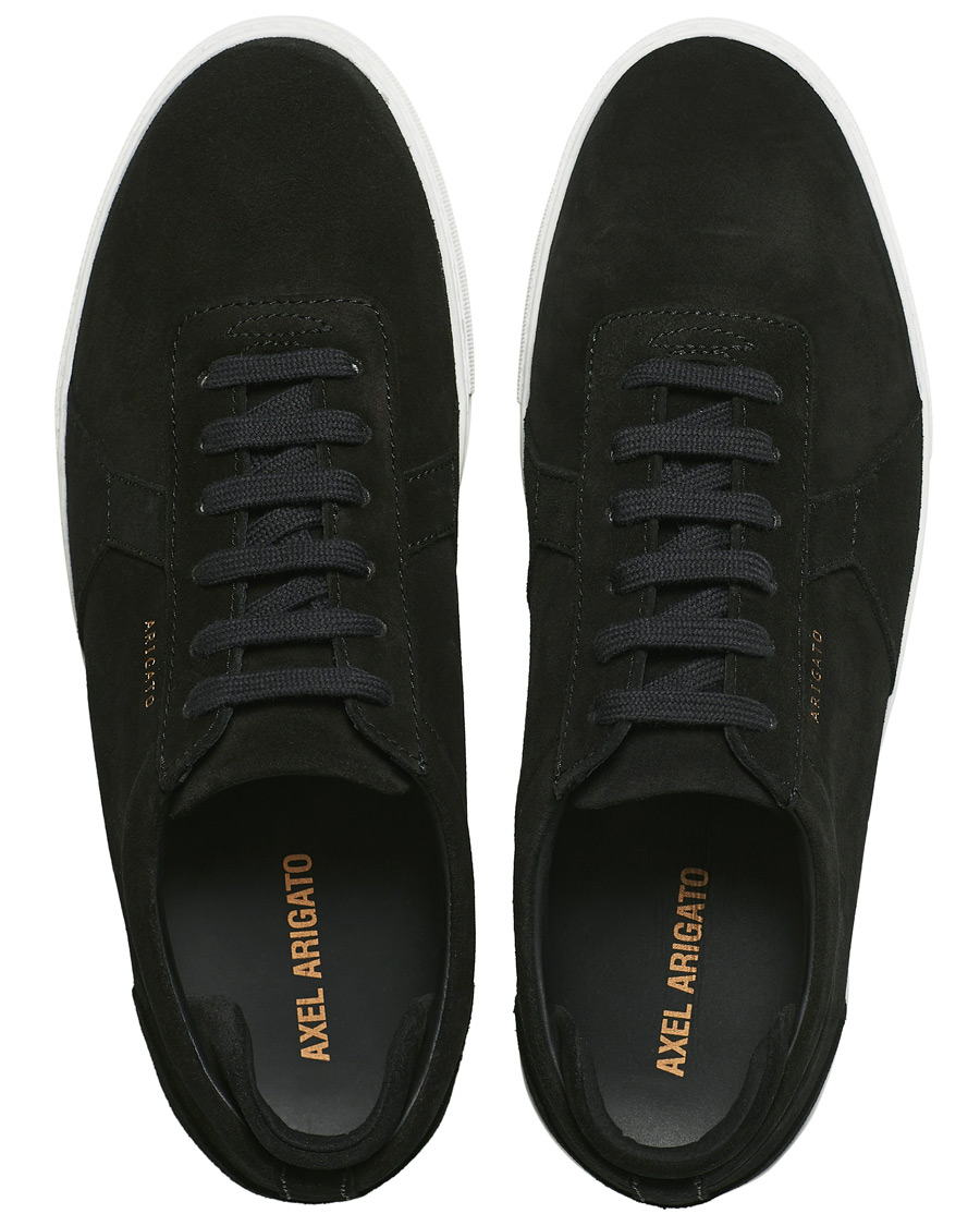 Axel Arigato Platform Sneaker Black Suede at CareOfCarl