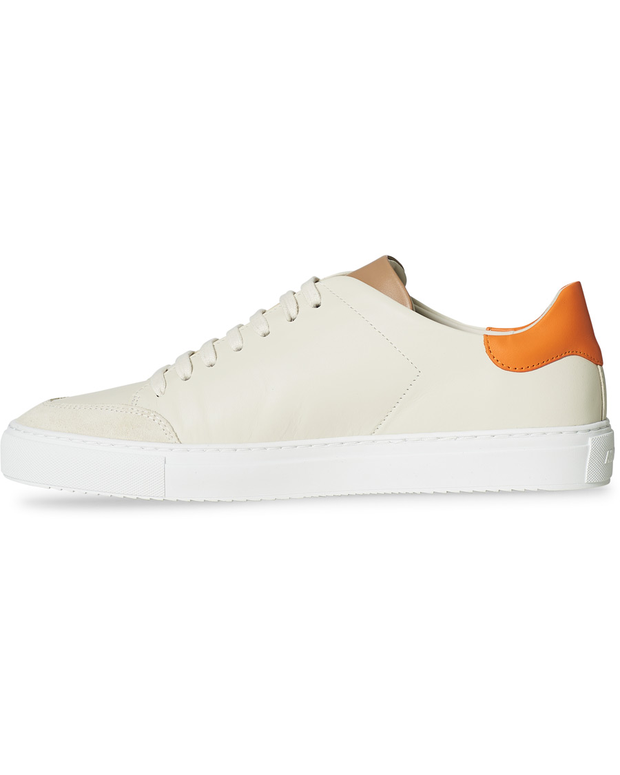 Axel Arigato Clean 90 Triple Sneaker White Orange Leather at