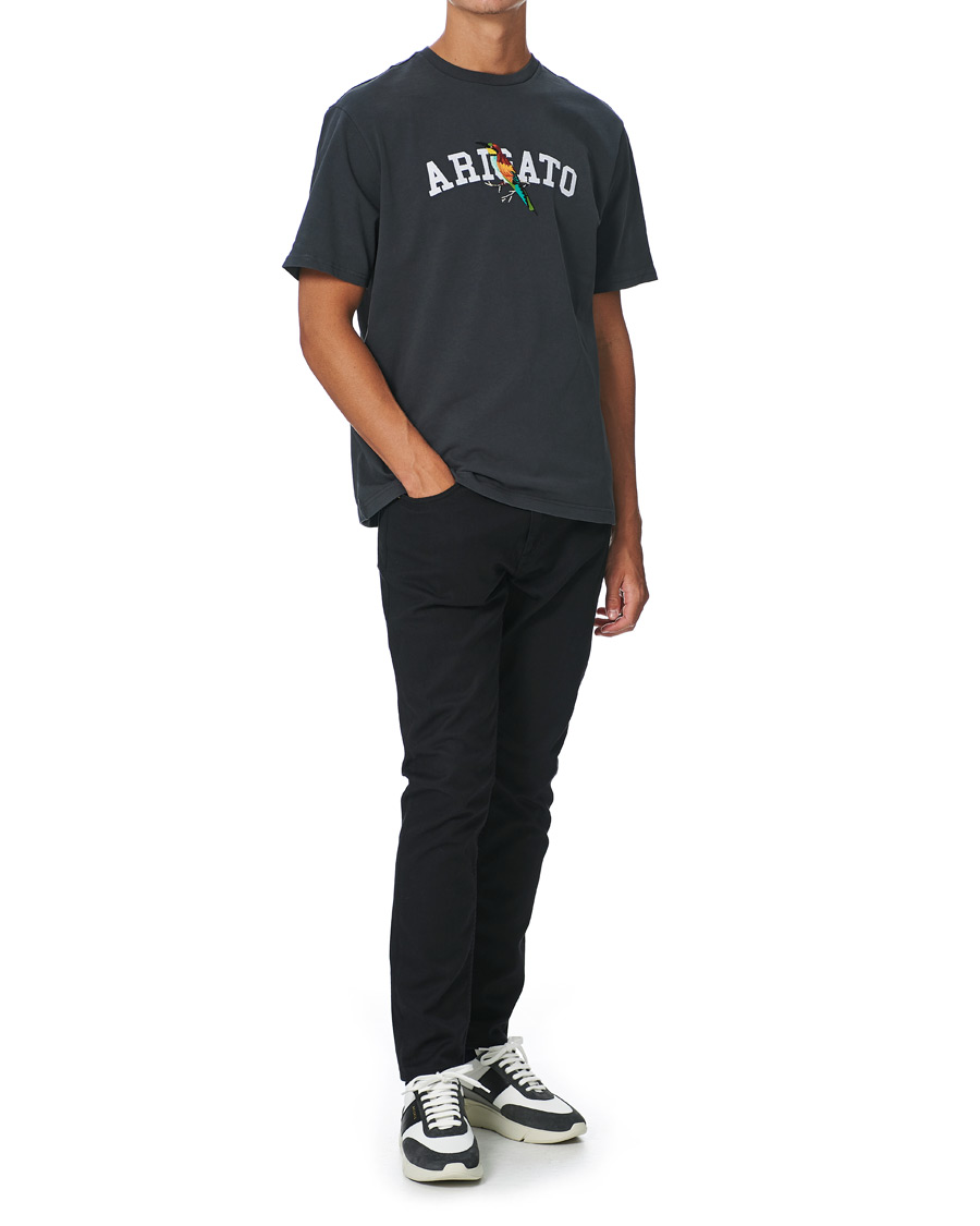 Axel Arigato Bee Bird College Tee Faded Black at CareOfCarl