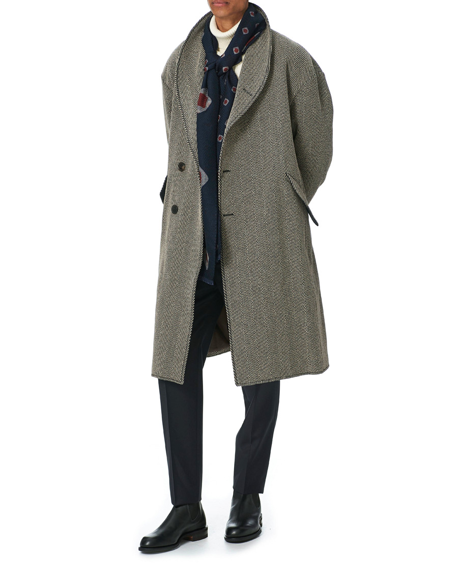 Armani men's wool clearance coat