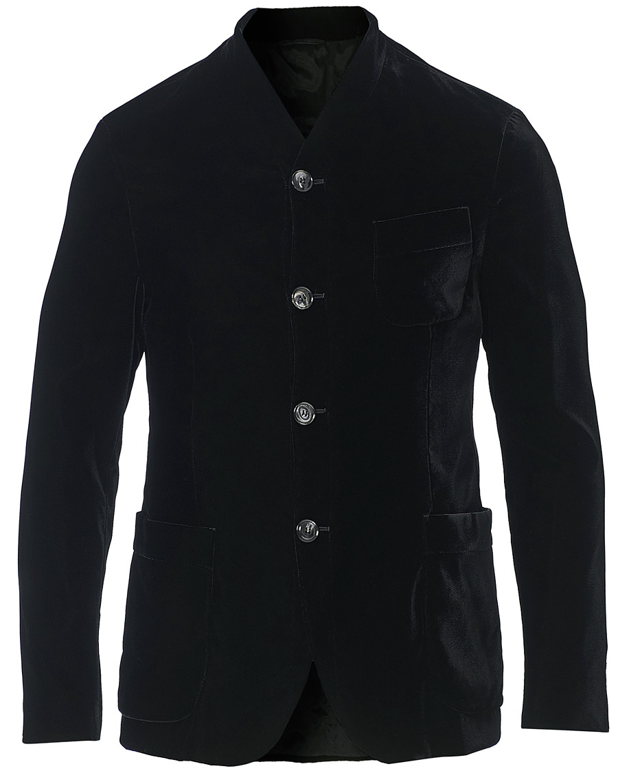 Giorgio armani velvet clearance jacket