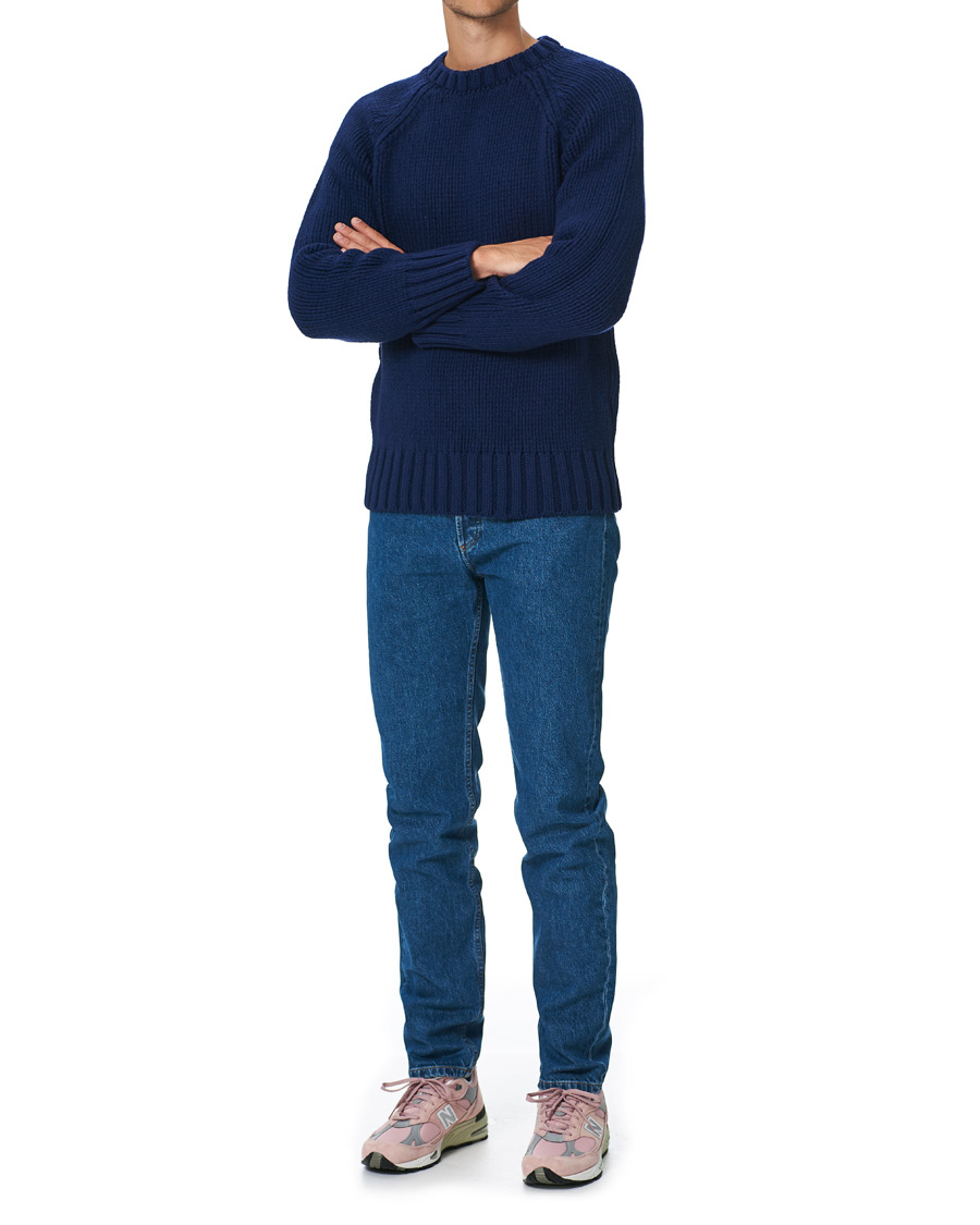 A.P.C. Ethan Pullover Navy at CareOfCarl.com