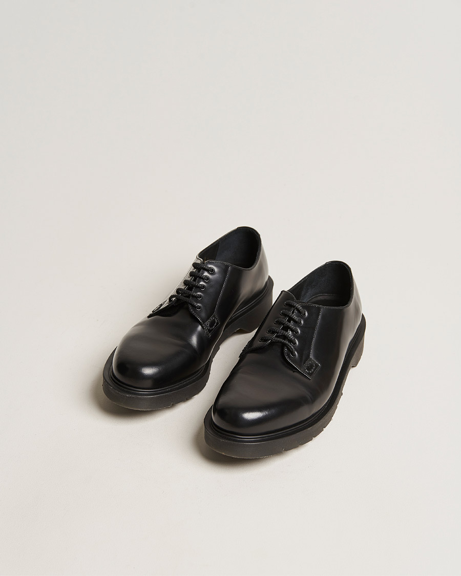 Loake Shoemakers Kilmer Heat Sealed Derby Black Leather at