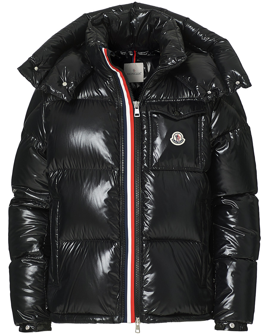 Moncler black deals down montbeliard jacket