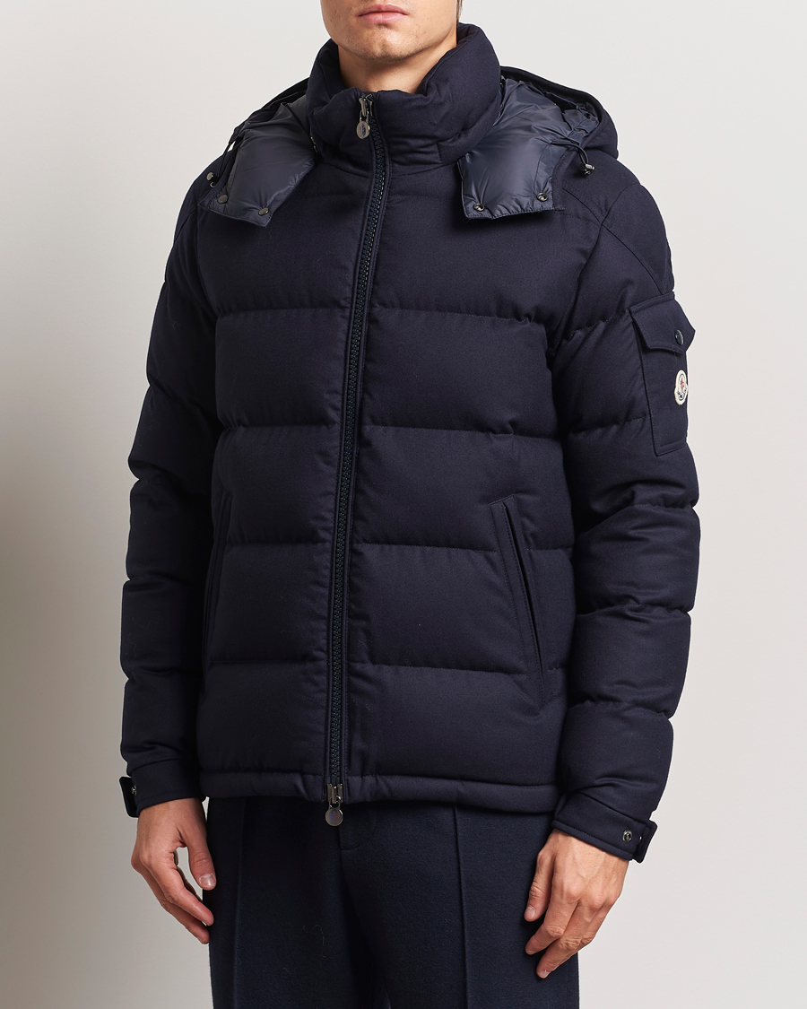 Moncler Flameng Down Jacket Navy newest