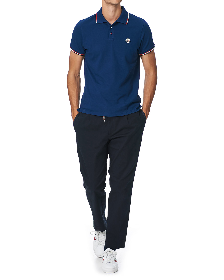 moncler navy polo