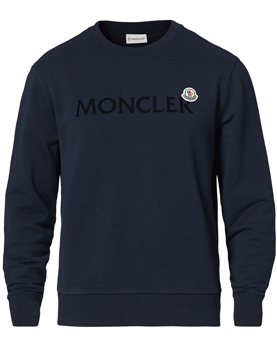 Moncler navy sweatshirt new arrivals