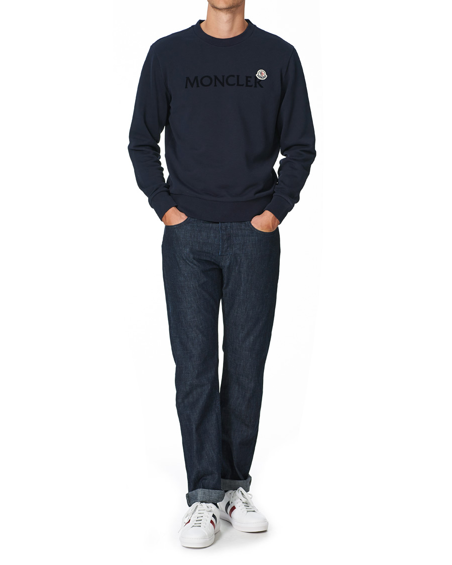 Blue cheap moncler sweatshirt