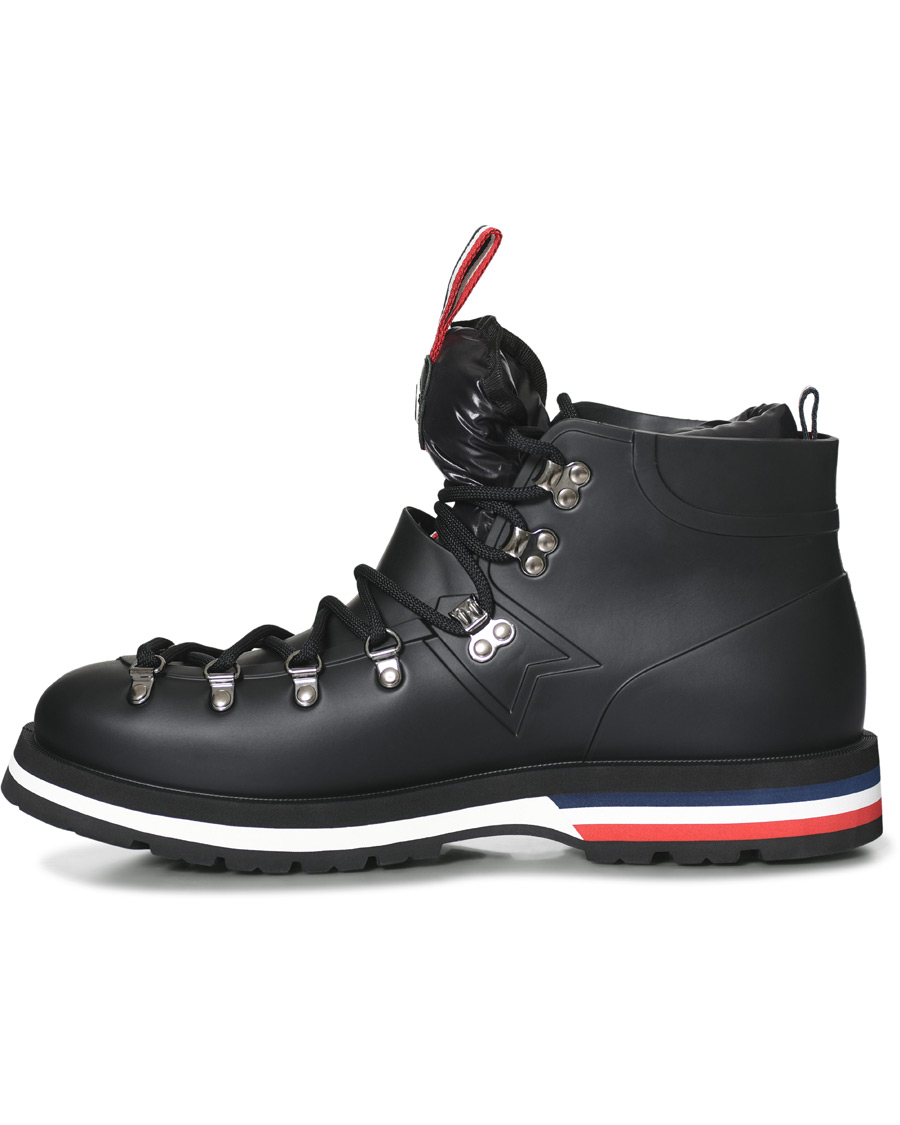 Moncler Henoc Rain Boots Black at CareOfCarl.com