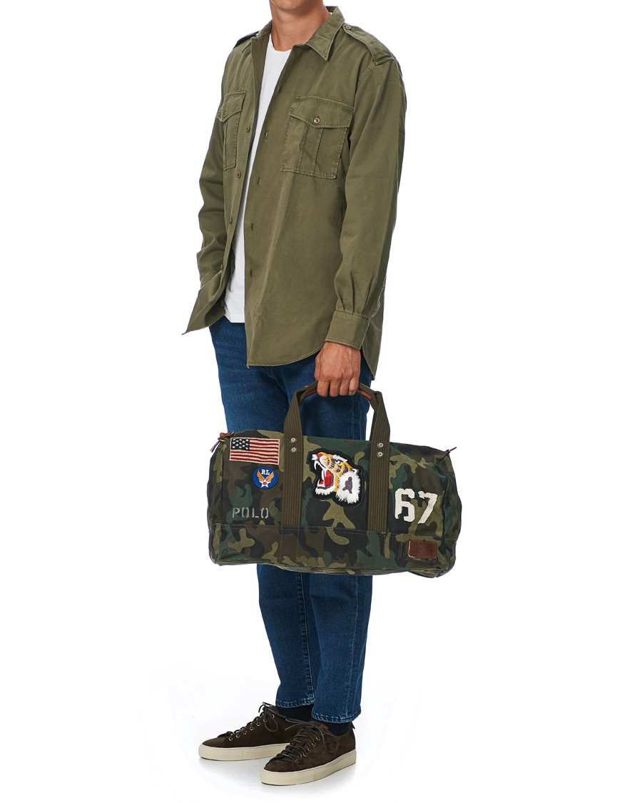 Polo ralph lauren discount canvas duffle bag