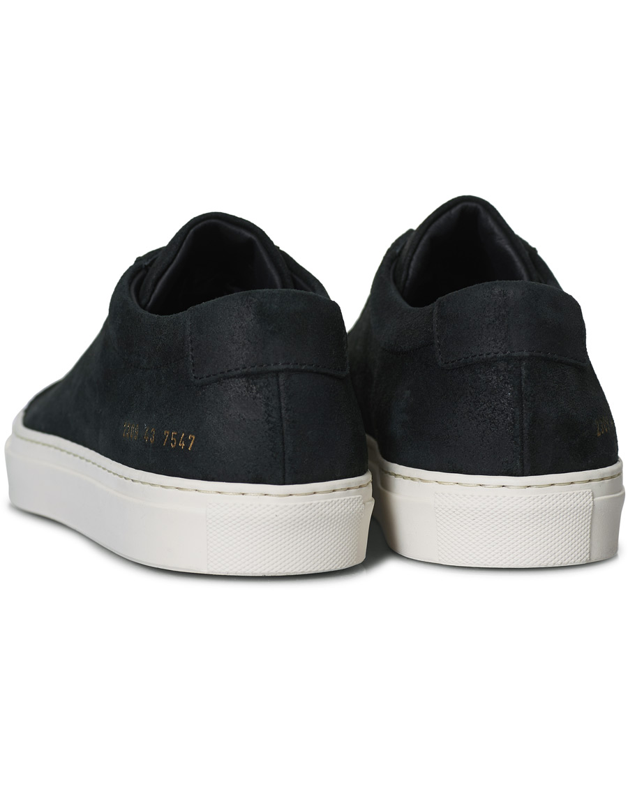 Common projects waxed shops suede