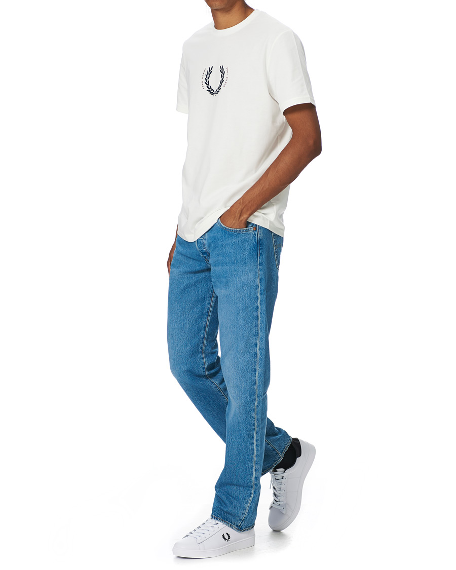 Fred perry store spencer white