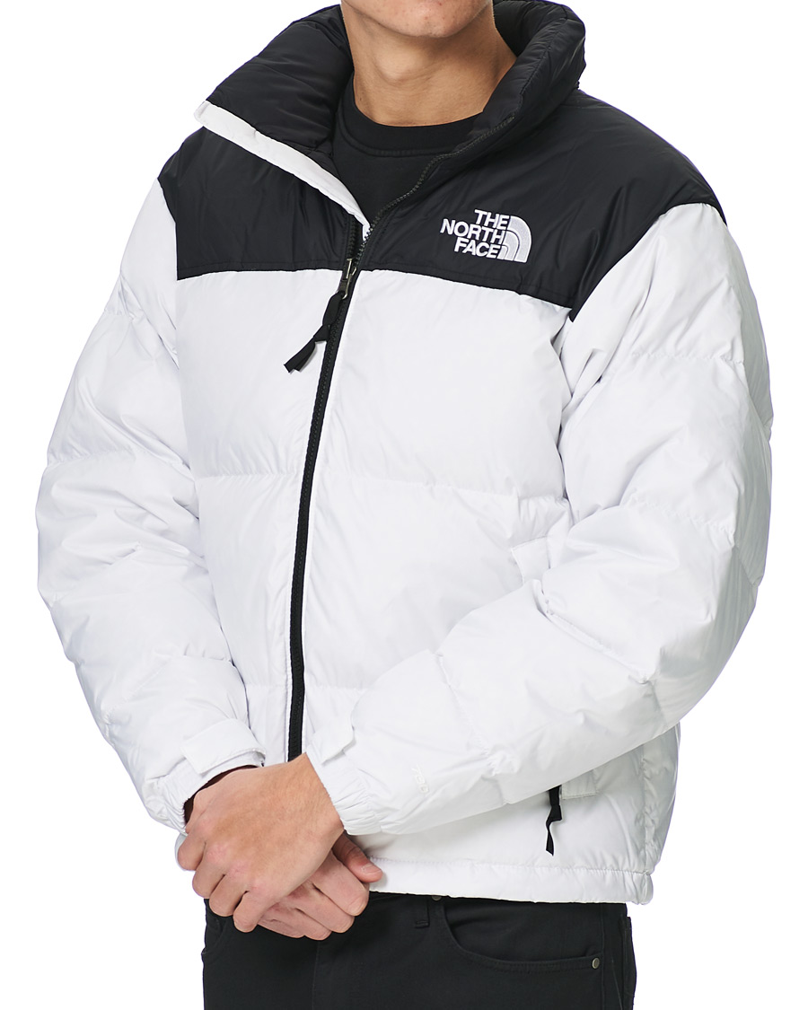 North face outlet nuptse jacket white