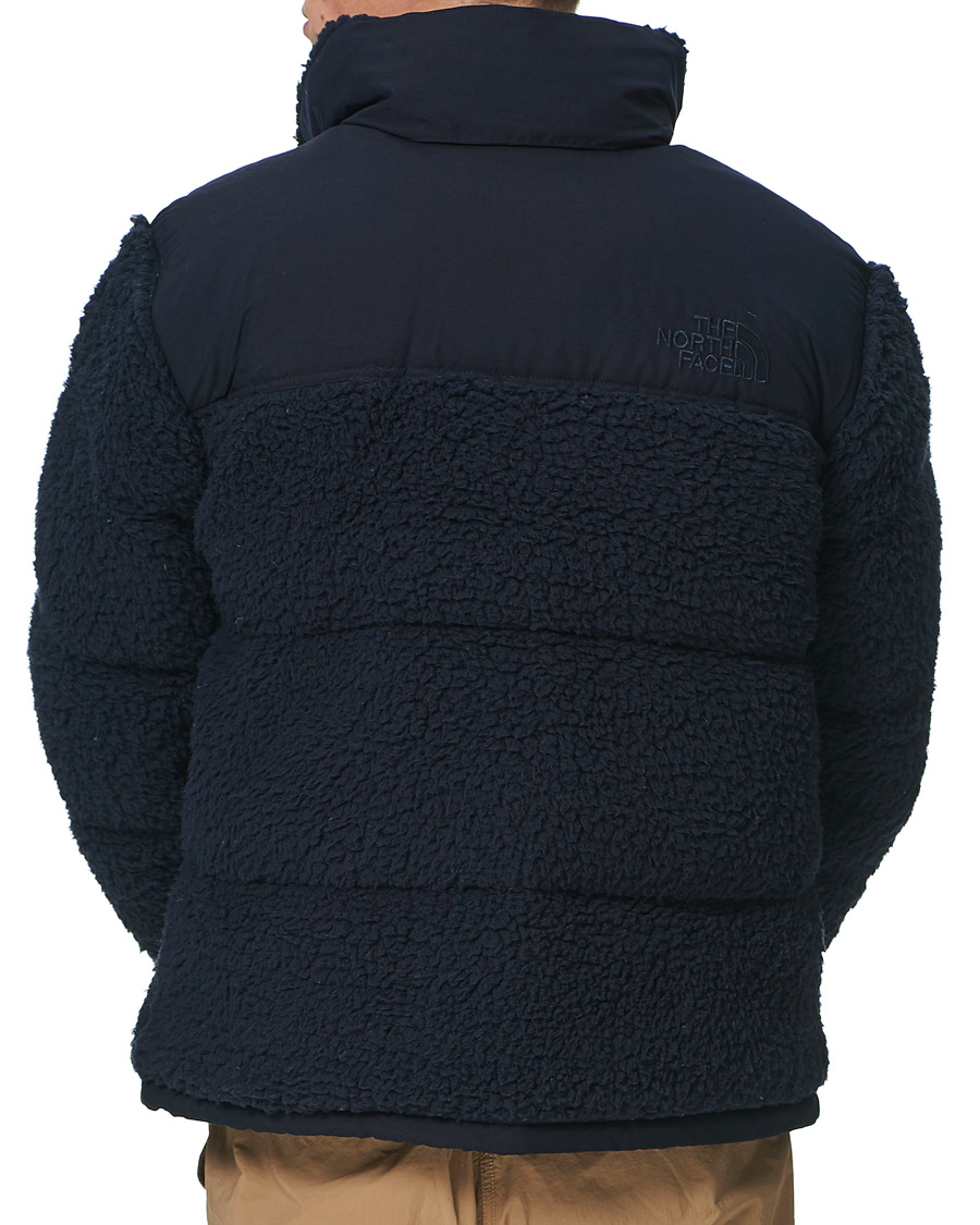 The North Face Nuptse newest Sherpa jacket in navy Unisex