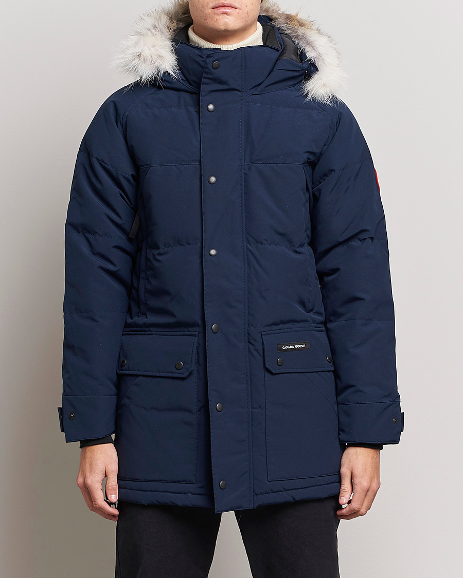 Canada goose emory parka admiral blue sale