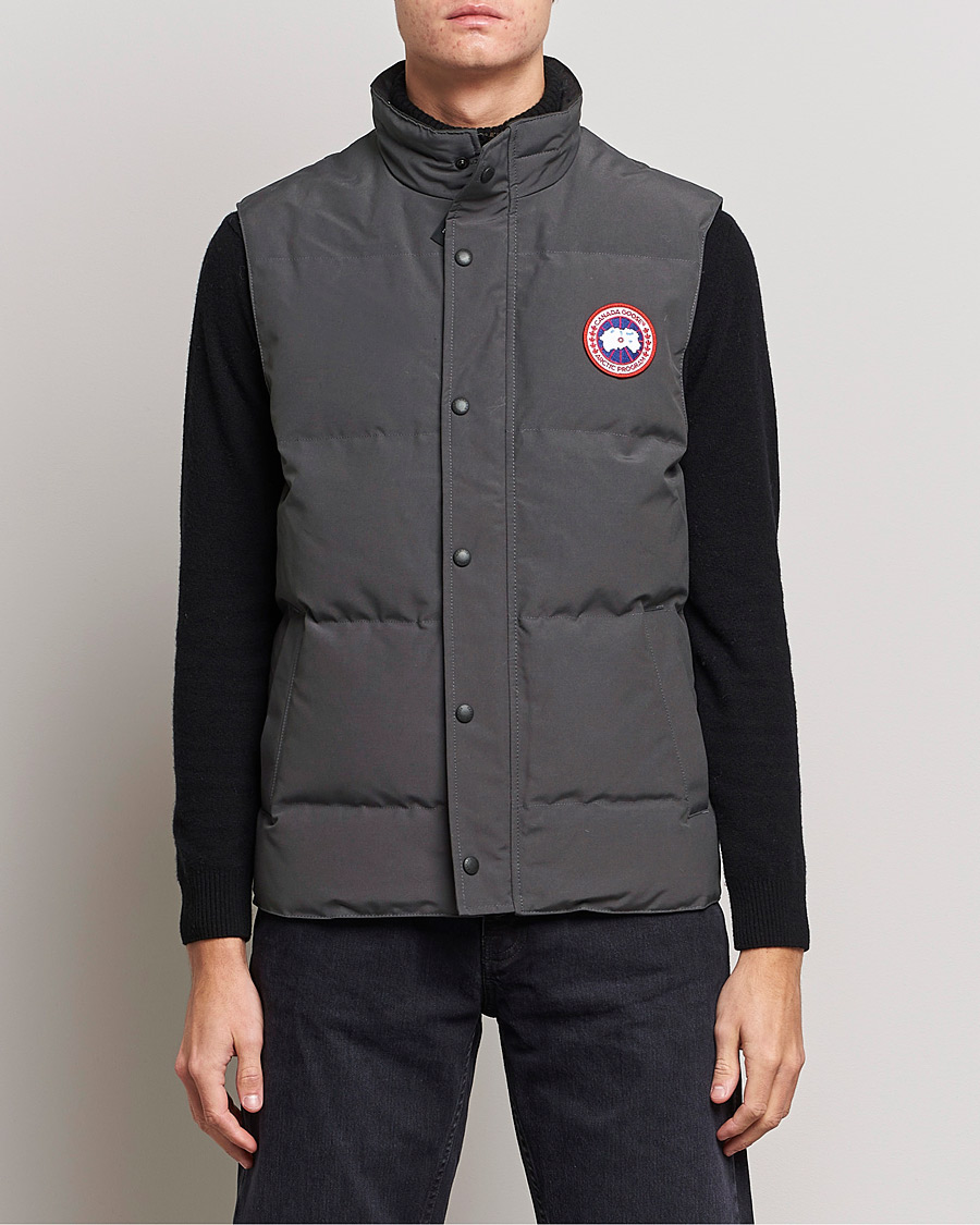 Canada goose garson cheap vest graphite